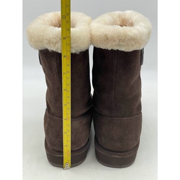 Michael Kors Women's Winter Mid Boot Round Toe Suede Boots Size 8M - Picture 11 of 12